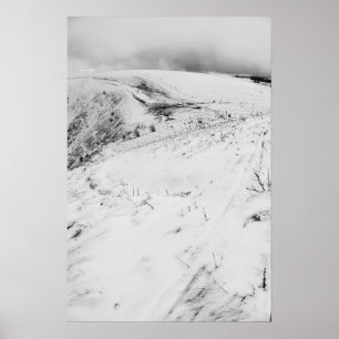 Le Hohneck in Winter, Vogezen, Frankrijk Poster