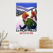 Le Hohwald  Frans reisposter Poster (Keuken)