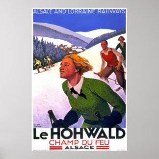 Le Hohwald  Frans reisposter Poster