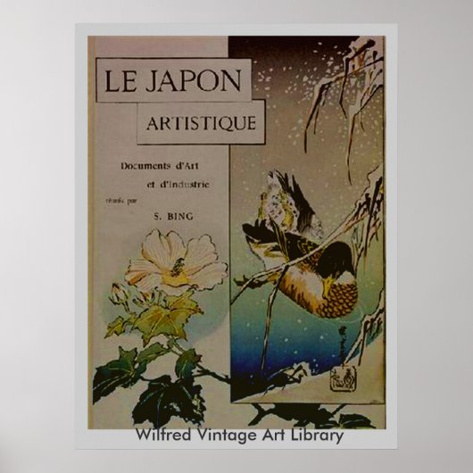 Le Japon Artistique Poster (Voorkant)