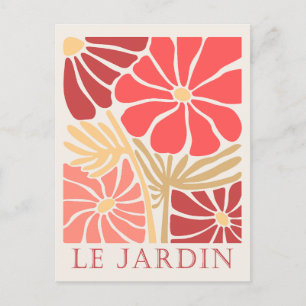 Le Jardin Boho Flowers Feestdagenkaart
