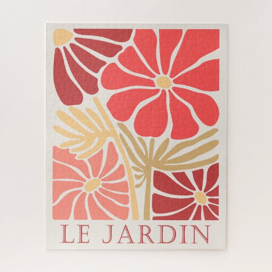 Le Jardin Boho Flowers Legpuzzel (Verticaal)