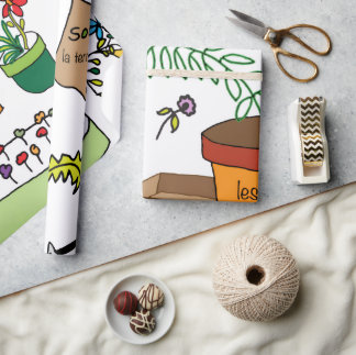 Le Jardin (De Tuin) Cadeaupapier