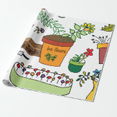 Le Jardin (De Tuin) Cadeaupapier (Uitgerold)
