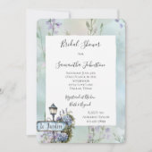 Le Jardin (de tuin) Floral Vrijgezellenfeest Kaart (Voorkant)