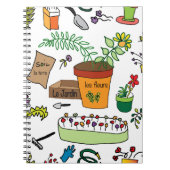 Le Jardin (de tuin) Notitieboek (Voorkant)