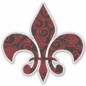 Le Jardin Fleur De Lis Sticker (Voorkant)