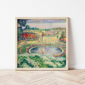 Le Jardin Fleuri | Henri Lebasque Poster