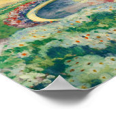 Le Jardin Fleuri | Henri Lebasque Poster (Hoek)