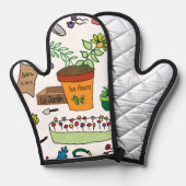 Le Jardin (The Garden) Ovenwant (Voorkant / Achterkant)