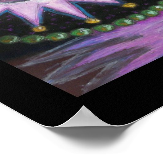 Le Jazz Cat Original Poster (Hoek)