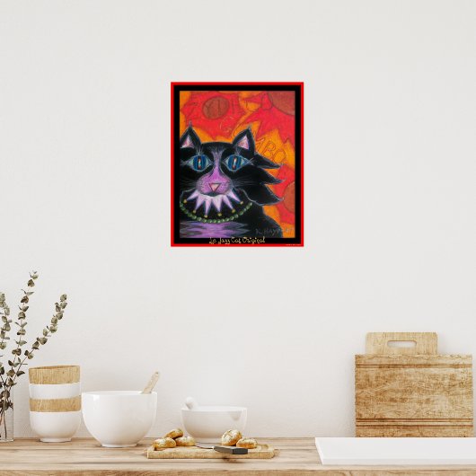 Le Jazz Cat Original Poster (Keuken)