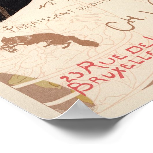 Le Journal Des Ventes Poster (Hoek)