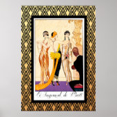 Le Jugement de Paris Art Deco Poster (Voorkant)