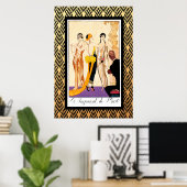 Le Jugement de Paris Art Deco Poster (Thuiskantoor)