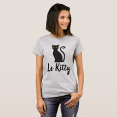LE KITTY, FRANSE KAT T-Shirts (Voorkant volledig)