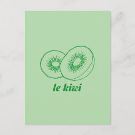 le kiwi briefkaart