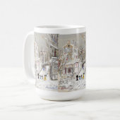 Le Lapin Agile es Ses Habitues Koffiemok (Voorkant links)