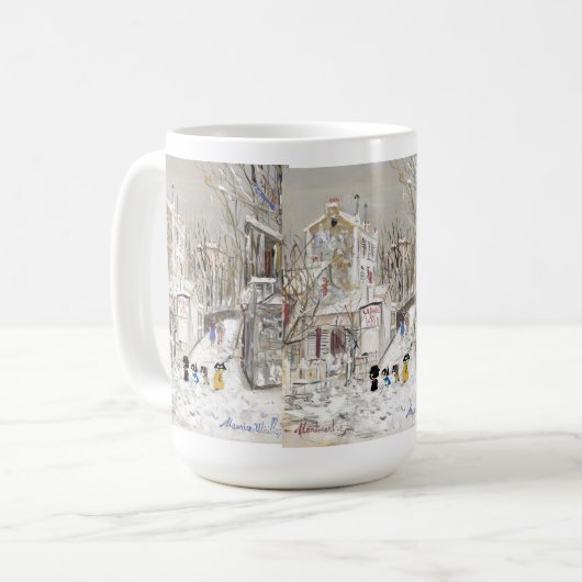 Le Lapin Agile es Ses Habitues Koffiemok (Voorkant links)