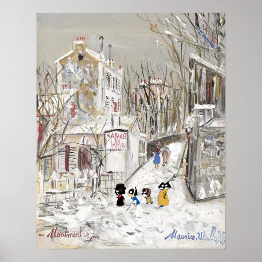 Le Lapin Agile es Ses Habitues Poster (Voorkant)