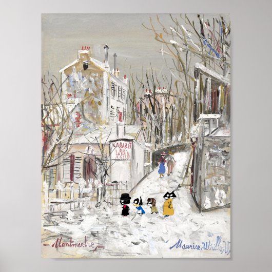 Le Lapin Agile es Ses Habitues Poster (Voorkant)