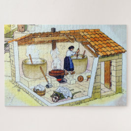 Le lavoir. legpuzzel