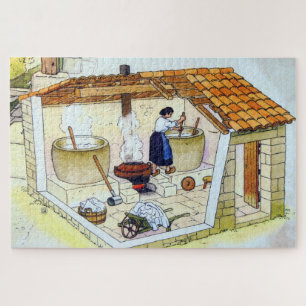 Le lavoir. legpuzzel