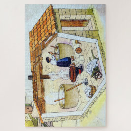 Le lavoir. legpuzzel