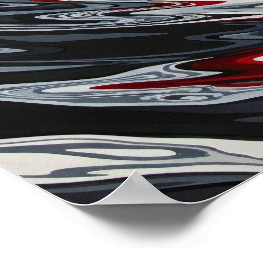 LE LÉVIATHAN D'ARGENT (De Zilveren Leviathan) Poster (Hoek)