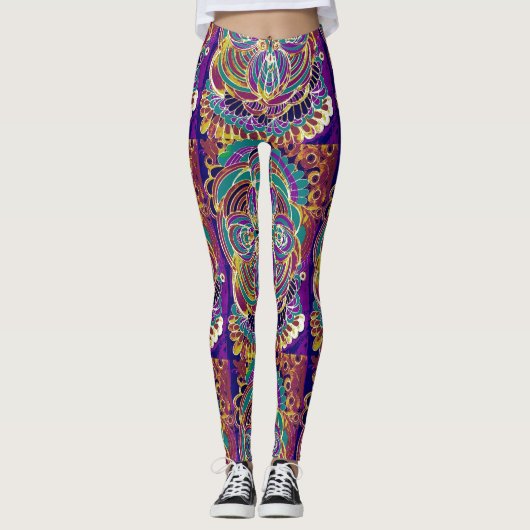 Le Liza Design Leggings (Voorkant)