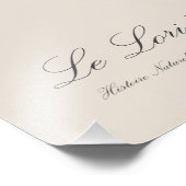 Le Lori a franges bleues Foto Afdruk (Hoek)