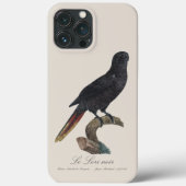 Le Lori noir / Zwarte lory Case-Mate iPhone Case (Achterkant)