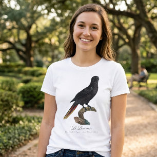 Le Lori noir / Zwarte lory T-shirt