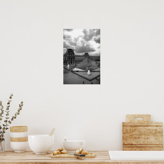 Le Louvre Poster (Keuken)