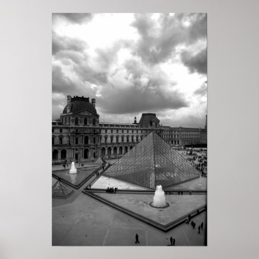 Le Louvre Poster (Voorkant)