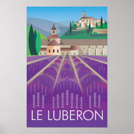 Le Luberon Afdruk Poster