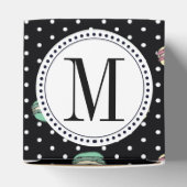 Le Macaron polkadot Bedankdoosjes (Bovenkant)