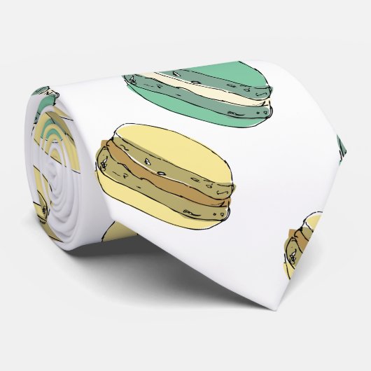 Le Macaron Stropdas (Opgerold)