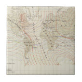 Le Magnetisme du Wereldbol Terrestre Tegeltje (Voorkant)