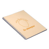 le mangue notitieboek (Rechterzijde)