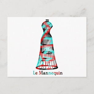 Le Mannequin Briefkaart