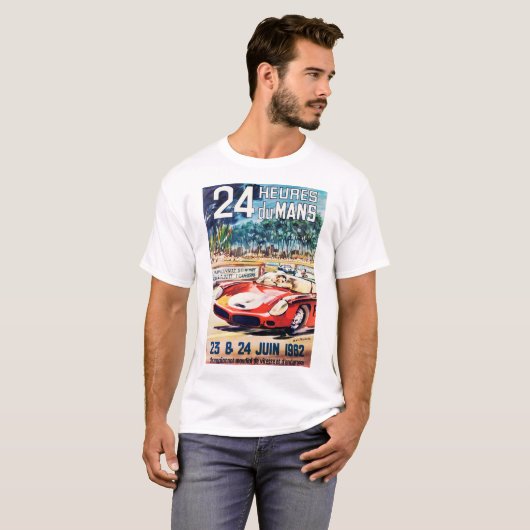 Le Mans 1962 T-shirt (Voorkant volledig)