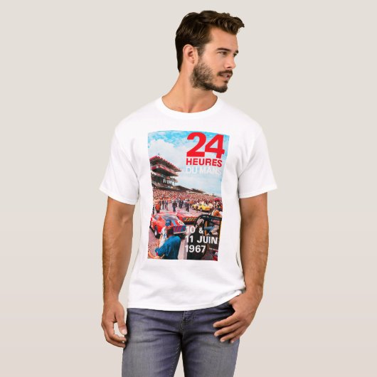 Le Mans 1967 T-shirt (Voorkant volledig)
