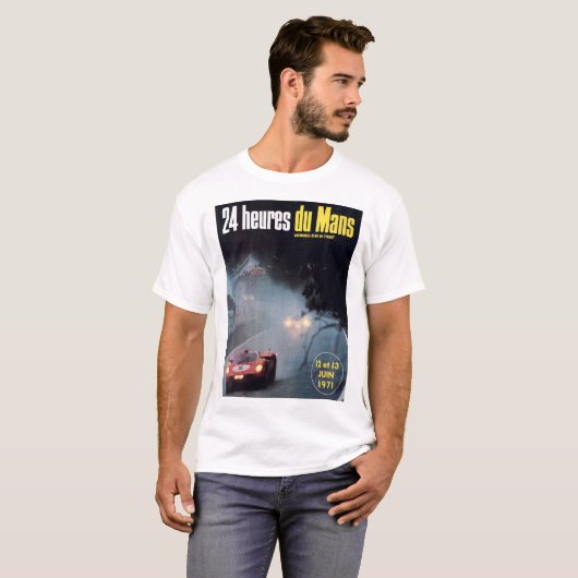 Le Mans 1971 T-shirt (Voorkant volledig)