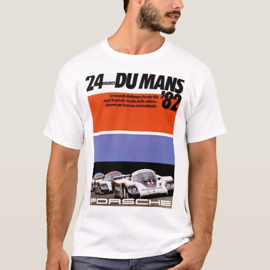 Le Mans 1982 T-shirt (Voorkant)