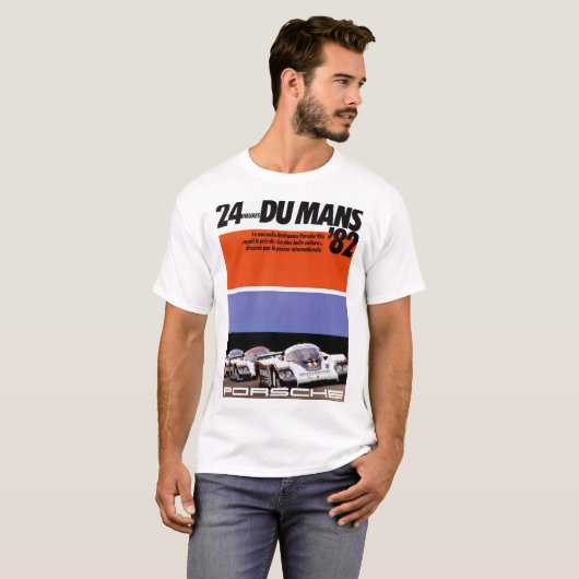Le Mans 1982 T-shirt (Voorkant volledig)