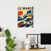 Le Mans 24-uurs Poster (Thuiskantoor)