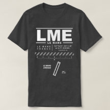 Le Mans Arnage Airport LME T-shirt