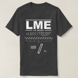 Le Mans Arnage Airport LME T-shirt