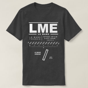 Le Mans Arnage Airport LME T-shirt